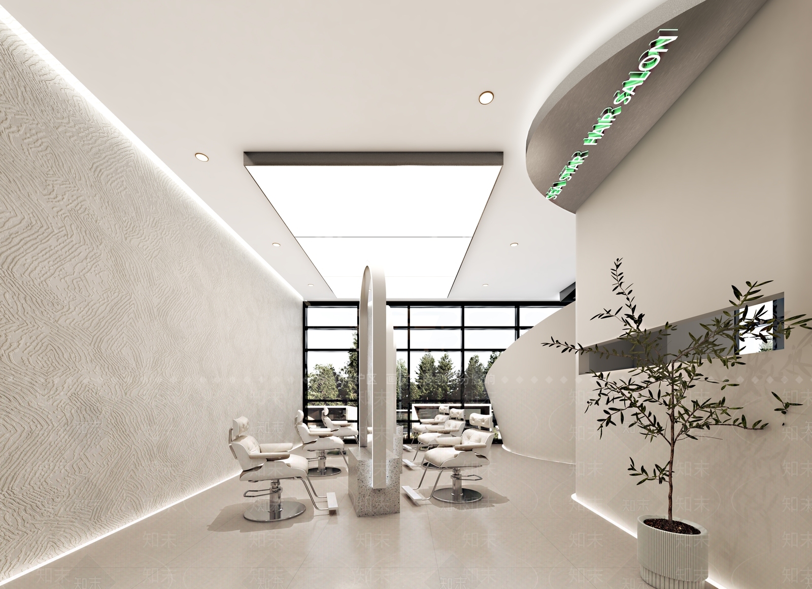 现代理发店3D模型下载【ID:1123233638】