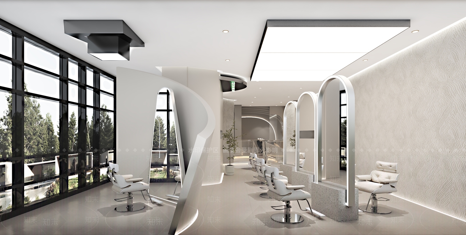 现代理发店3D模型下载【ID:1123233638】