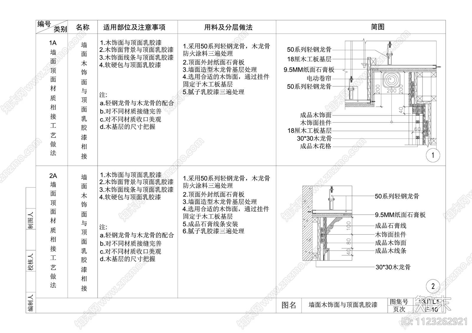 现代简约施工图下载【ID:1123262921】