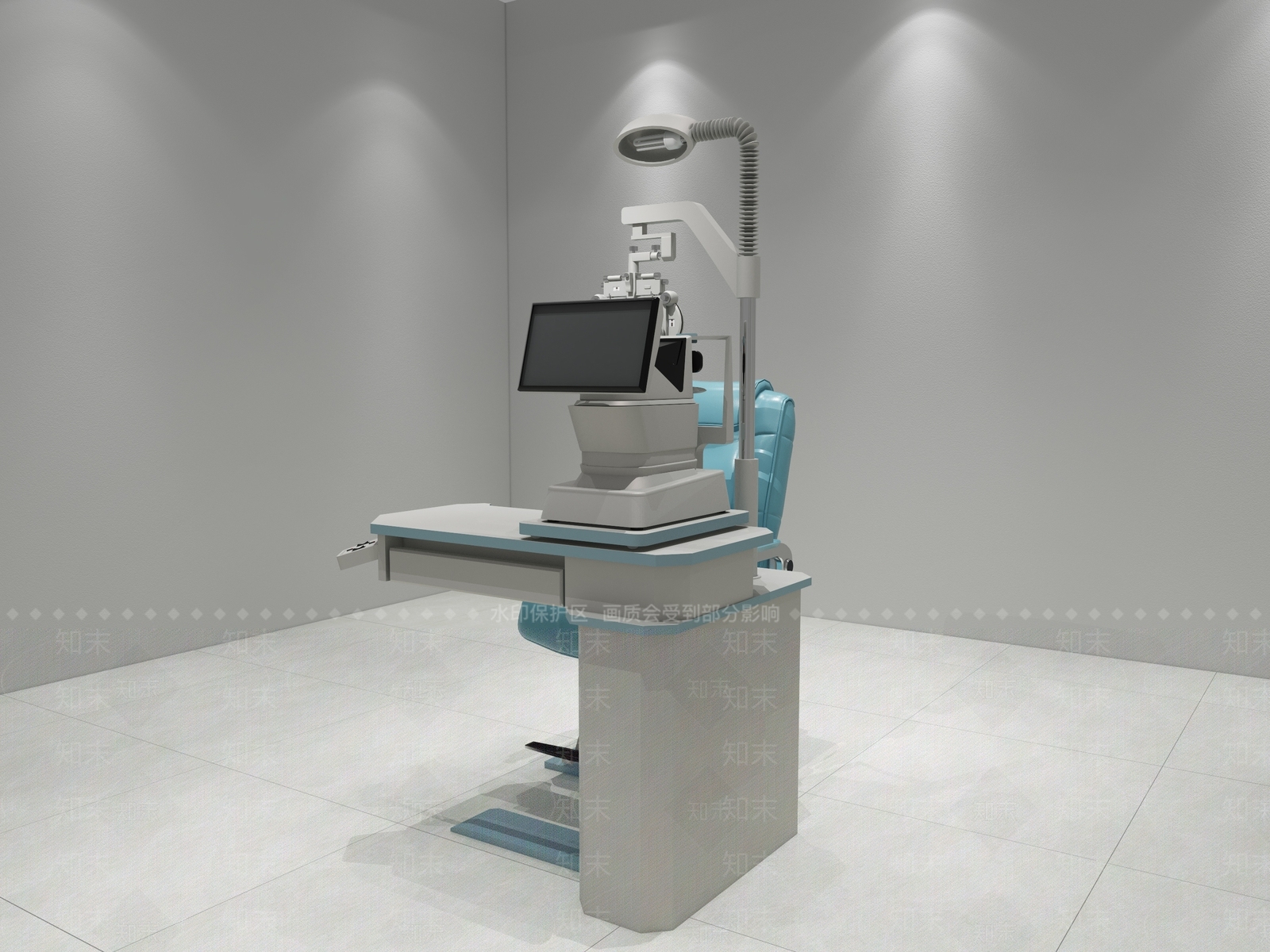 综合验光仪3D模型下载【ID:1123283179】