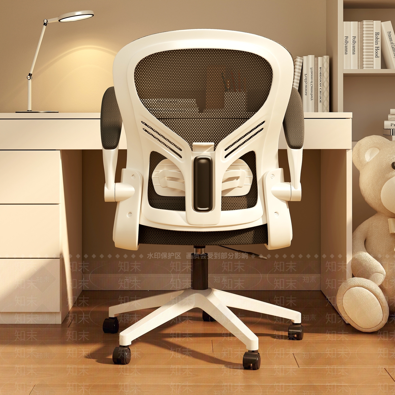 现代办公椅3D模型下载【ID:1123293215】_知末3d模型网