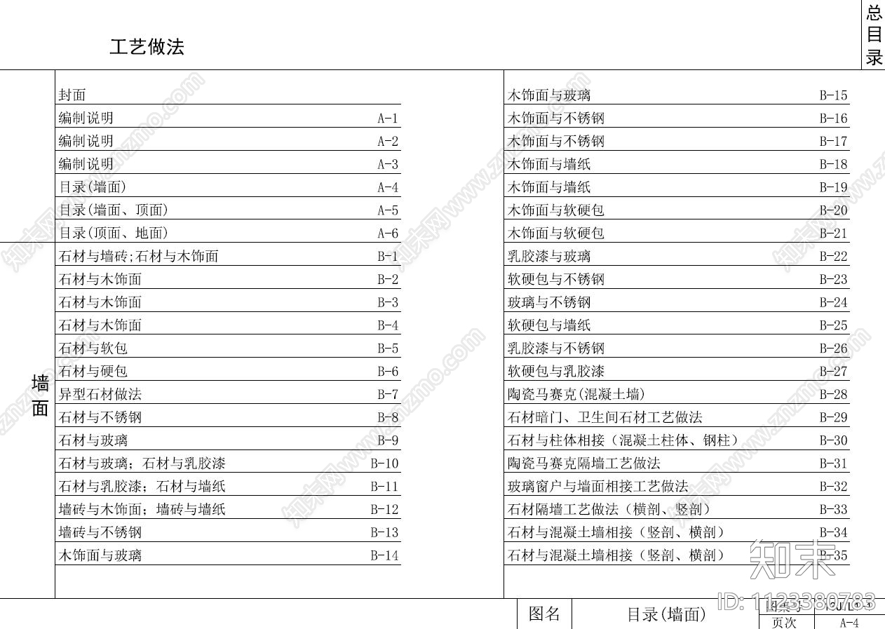 最新装饰工程通用节点标准图集施工图下载【ID:1123380783】