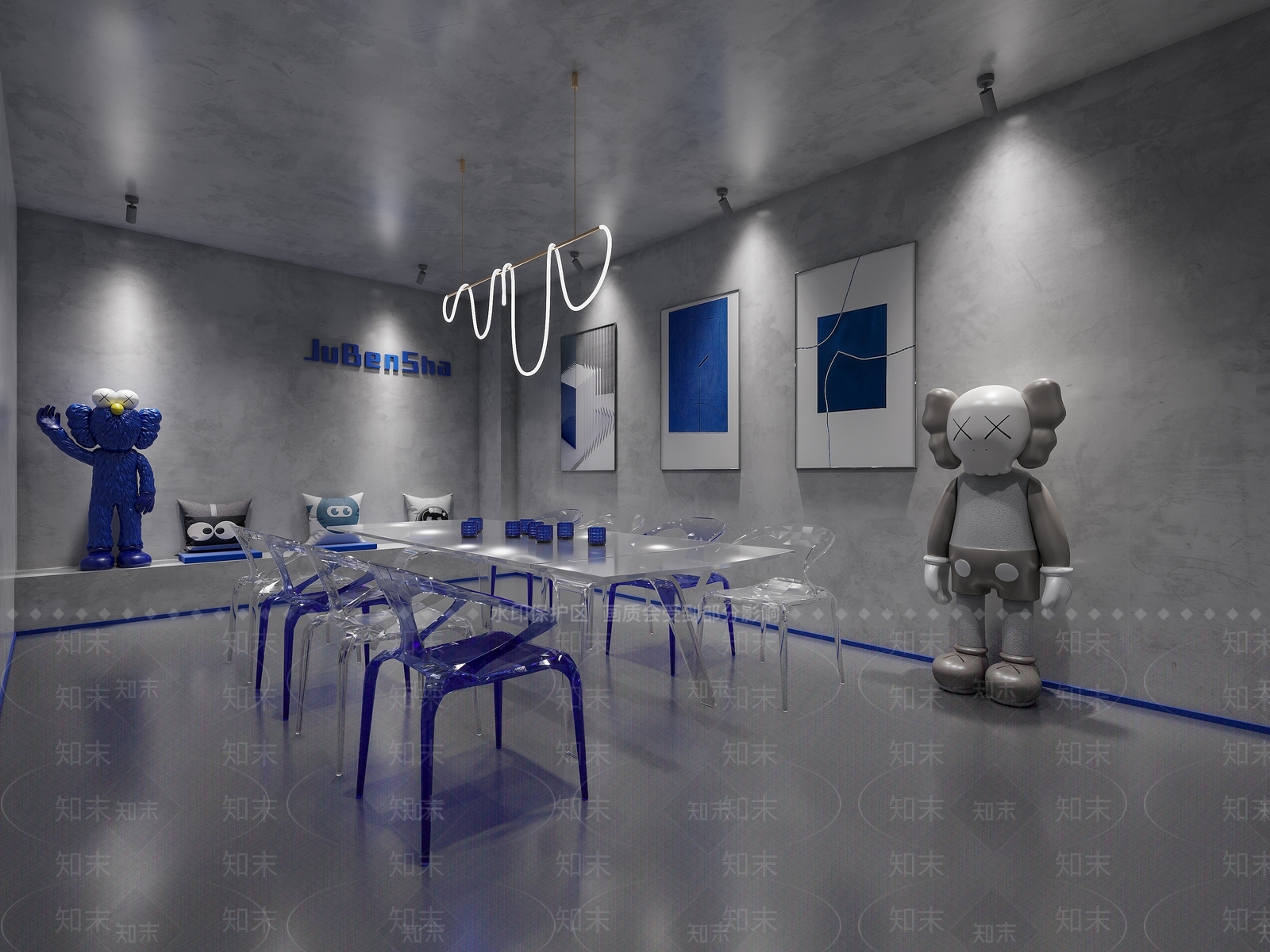 工业风剧本杀3D模型下载【ID:1123381121】