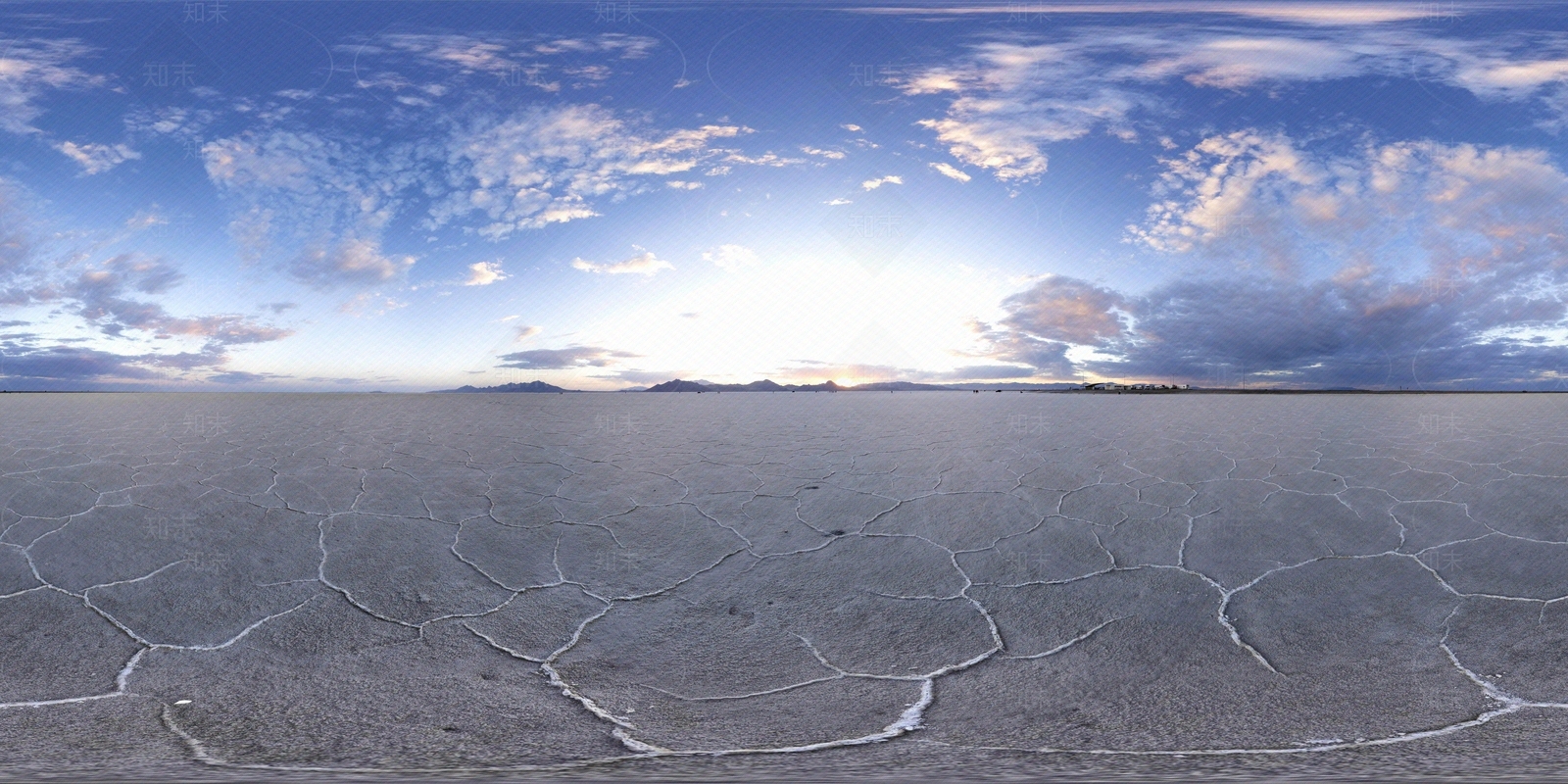 HDR荒野蓝天贴图下载【ID:1123391289】