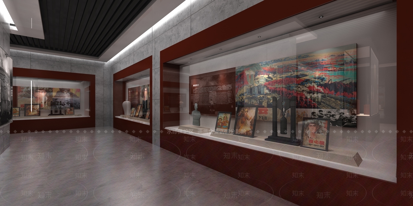 现代博物馆3D模型下载【ID:1123630406】