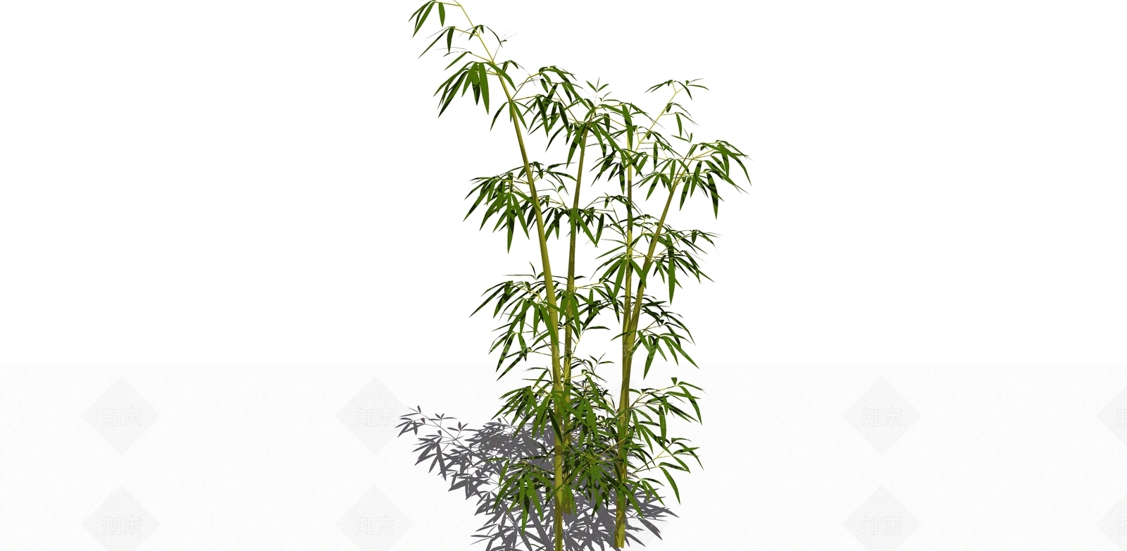 竹子SU模型下载【ID:1123411768】