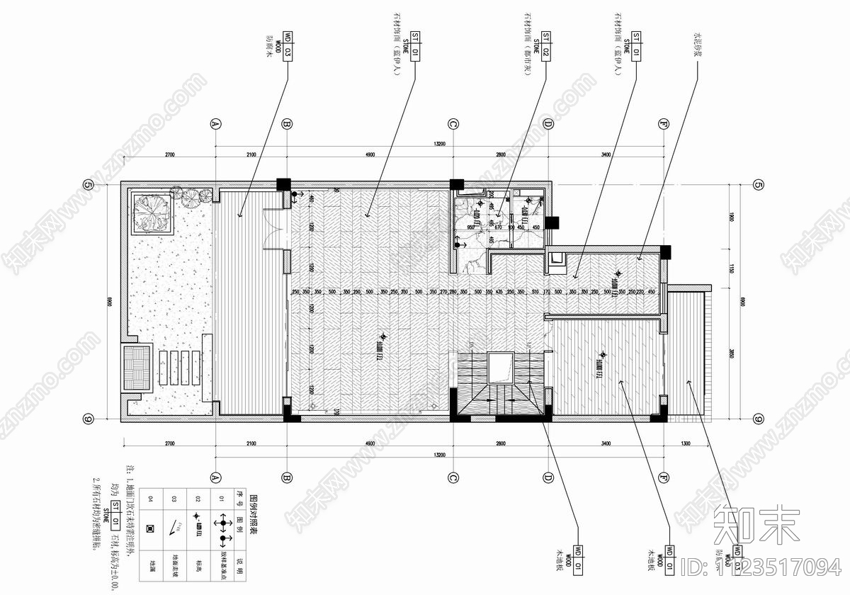 260㎡四层小别墅施工图下载【ID:1123517094】