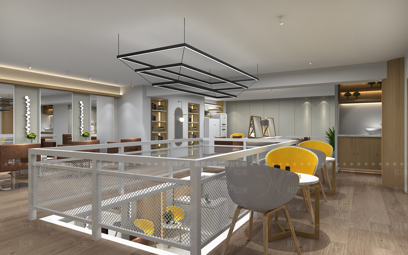 现代理发店3D模型下载【ID:1123519983】