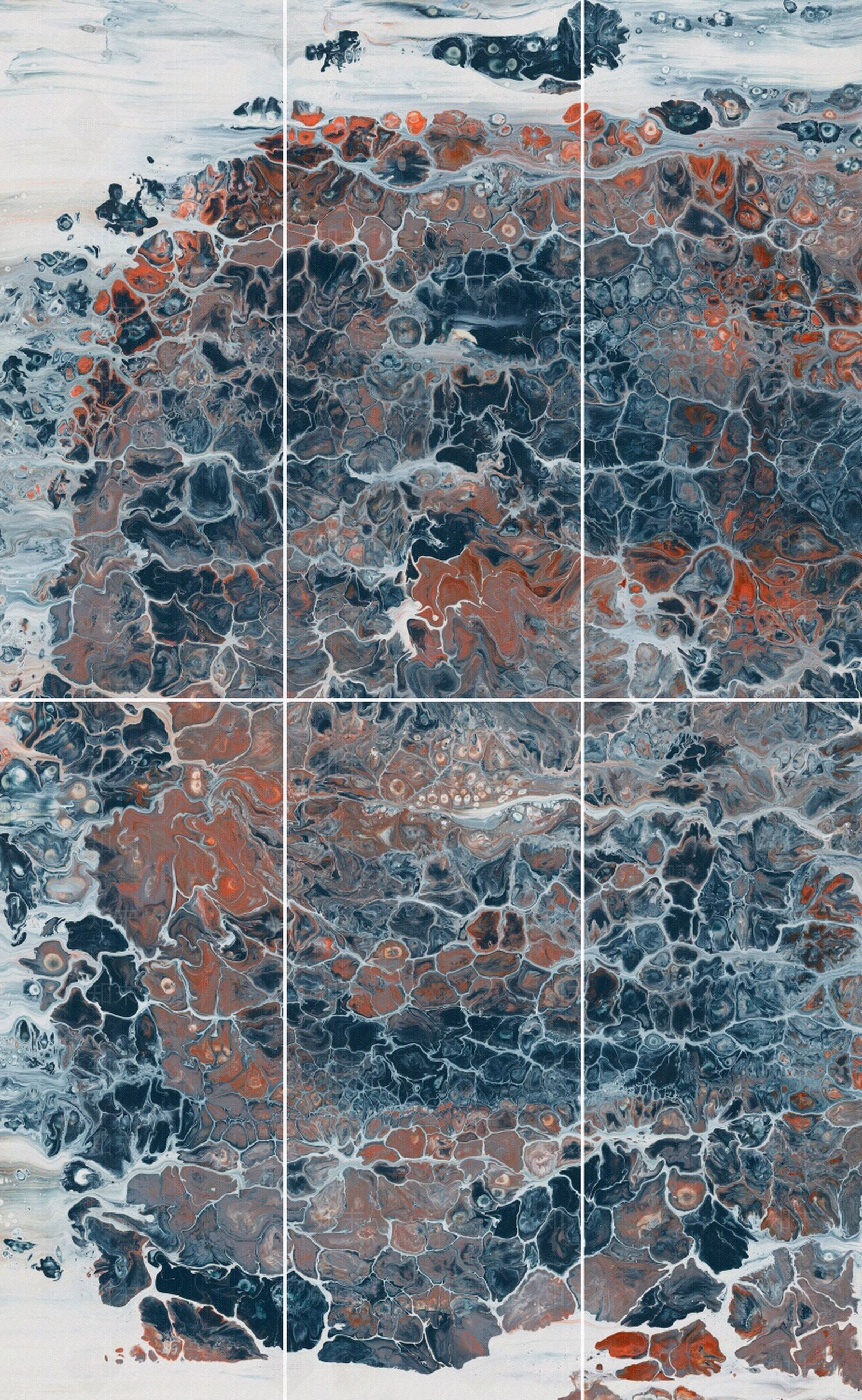 蓝色蜘蛛网大理石贴图下载【ID:1123569694】