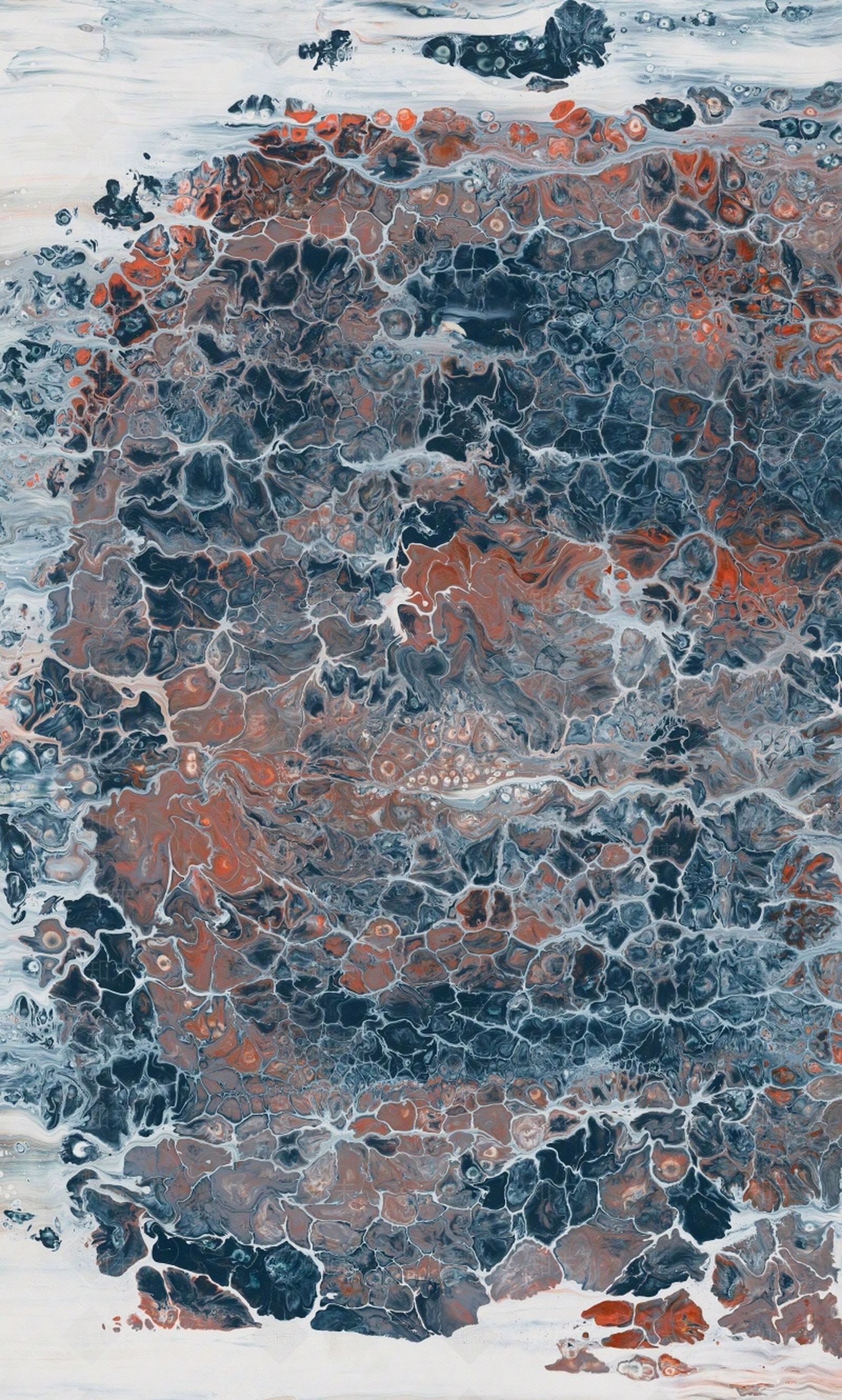 蓝色蜘蛛网大理石贴图下载【ID:1123569625】