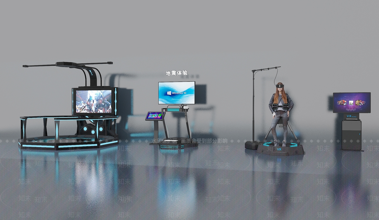 现代vr设备3D模型下载【ID:1123576182】