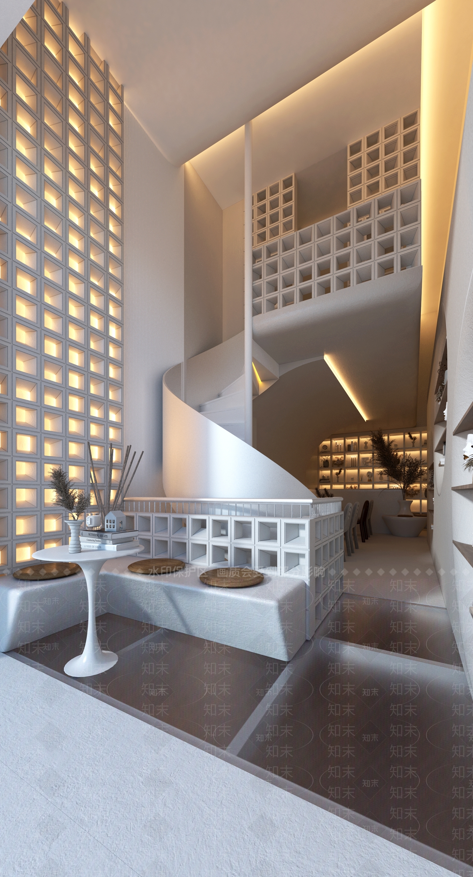 侘寂奶茶店3D模型下载【ID:1123681162】