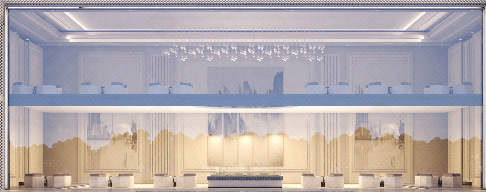 商业售楼处玻璃橱窗贴图下载【ID:1123645129】