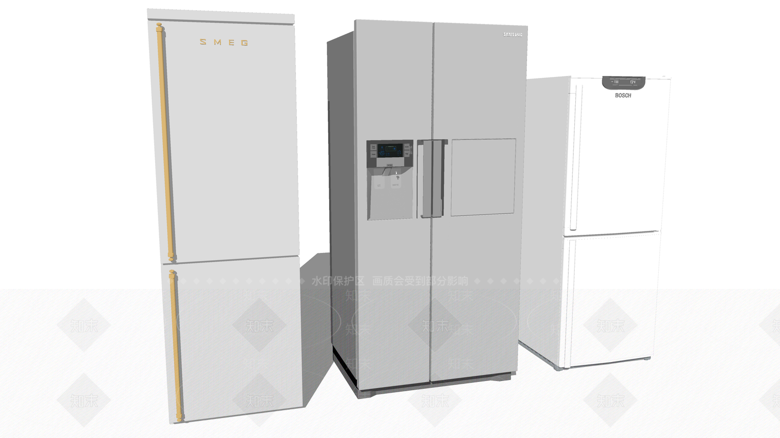厨房电器SU模型下载【ID:1123665755】