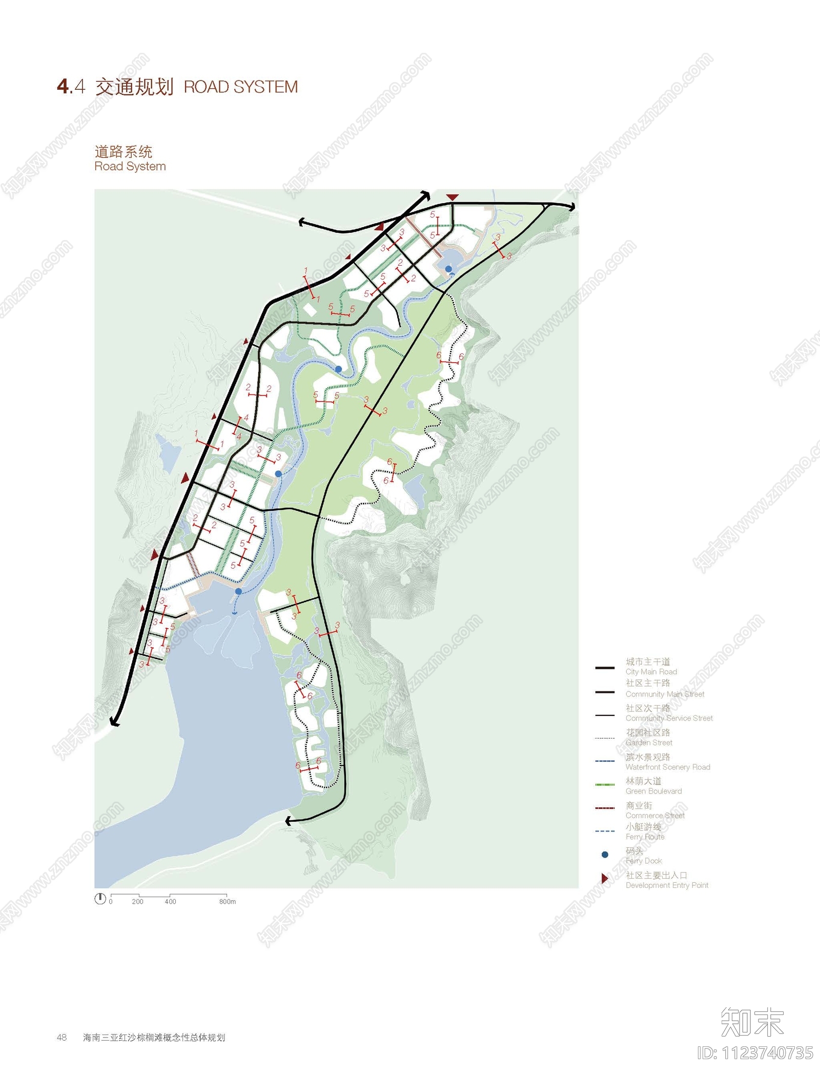 三亚红沙棕榈滩景观方案下载【ID:1123740735】