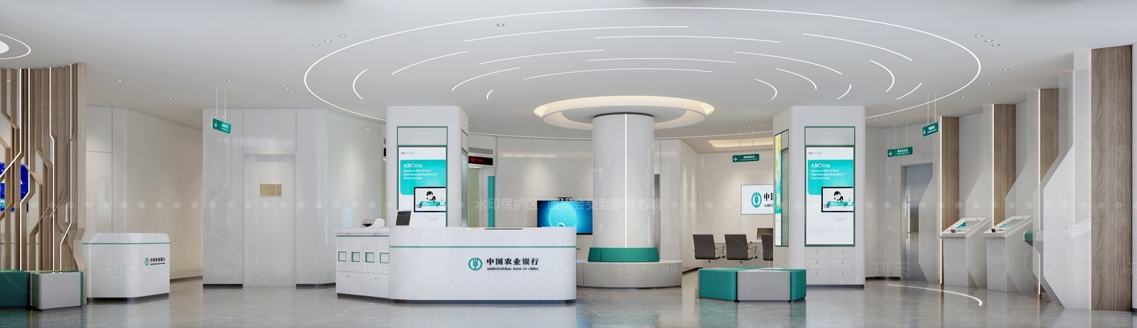 现代银行3D模型下载【ID:1123706921】