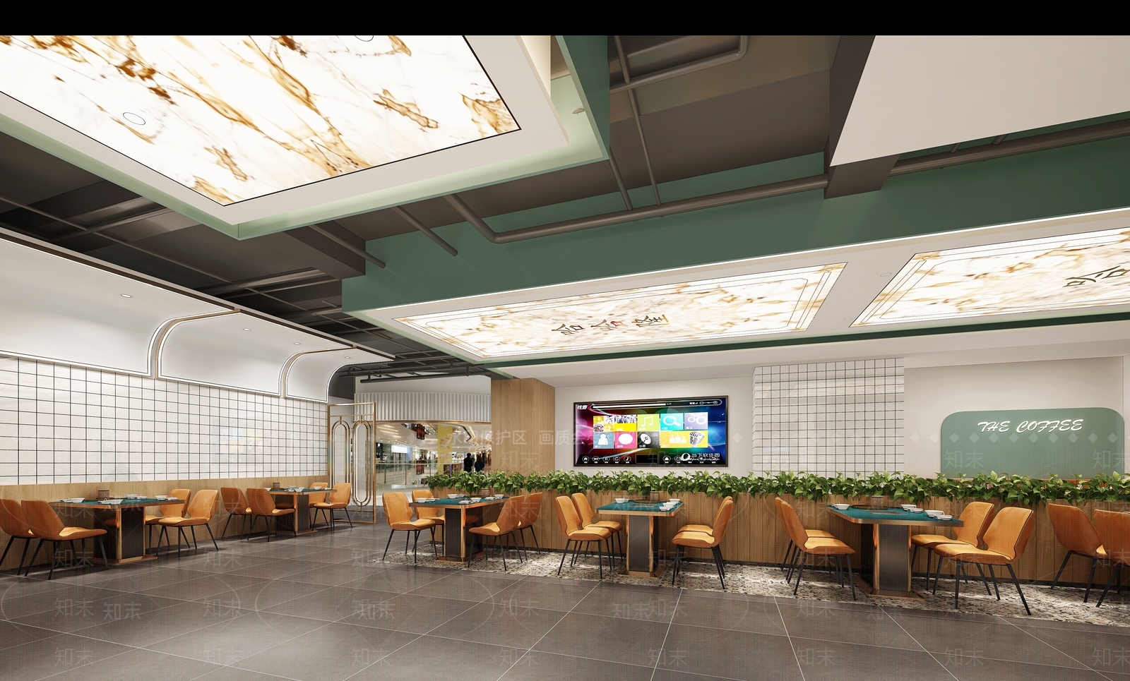 现代火锅店3D模型下载【ID:1123754187】