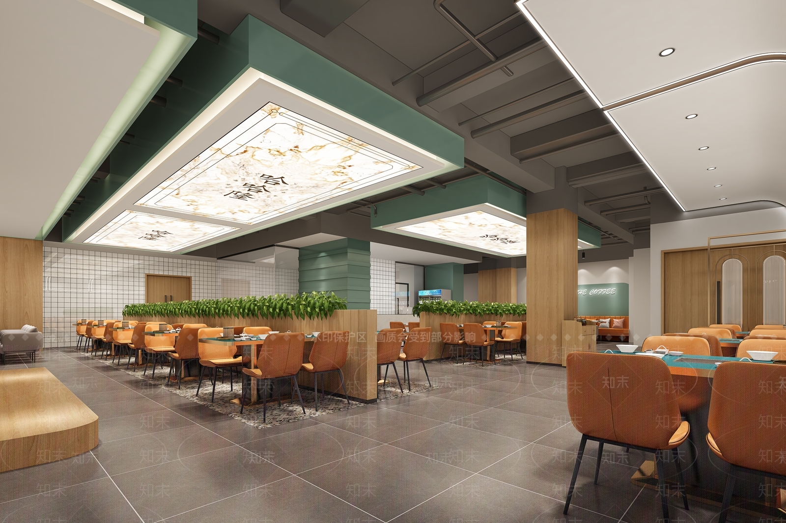 现代火锅店3D模型下载【ID:1123754187】
