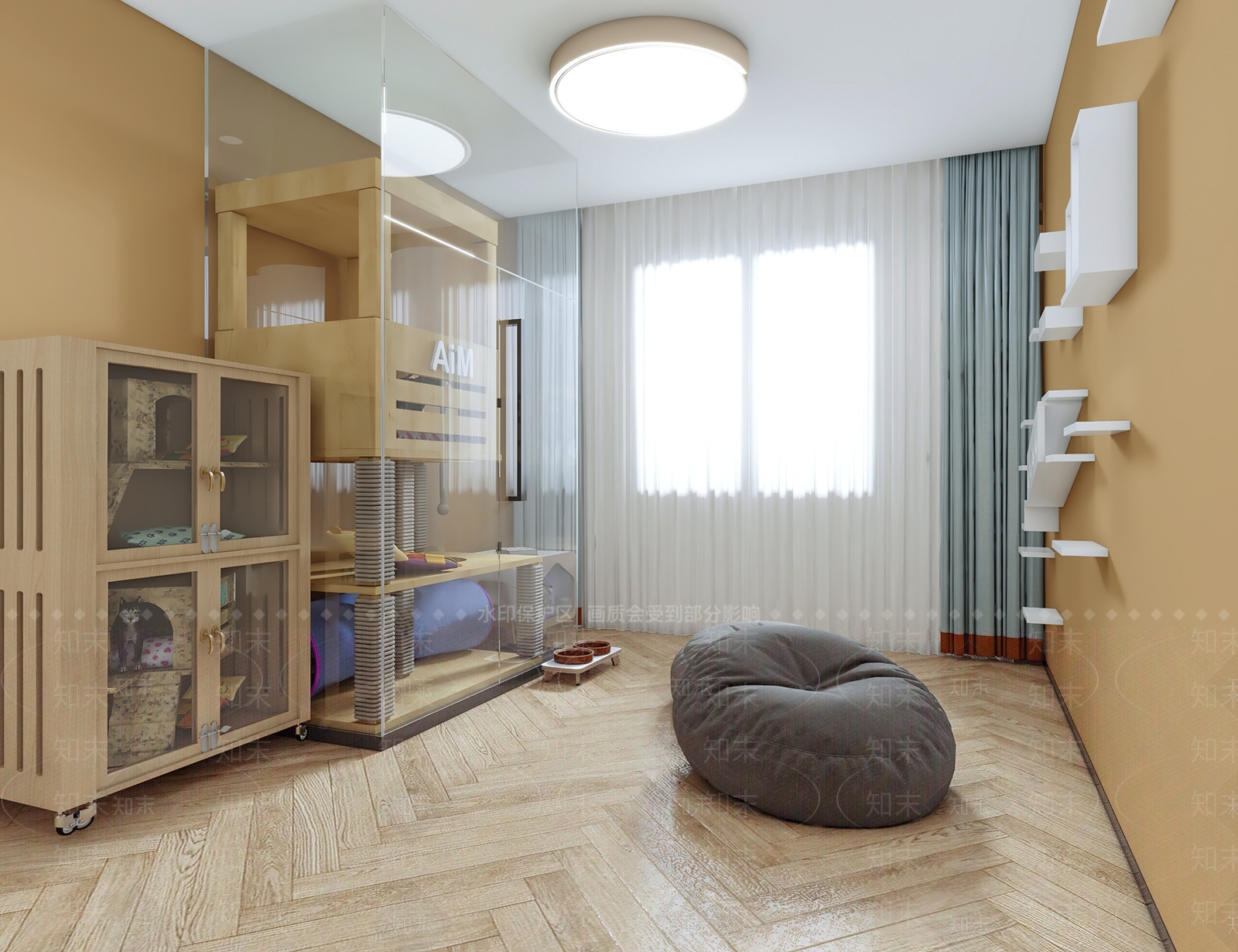 现代宠物室SU模型下载【ID:1123804815】