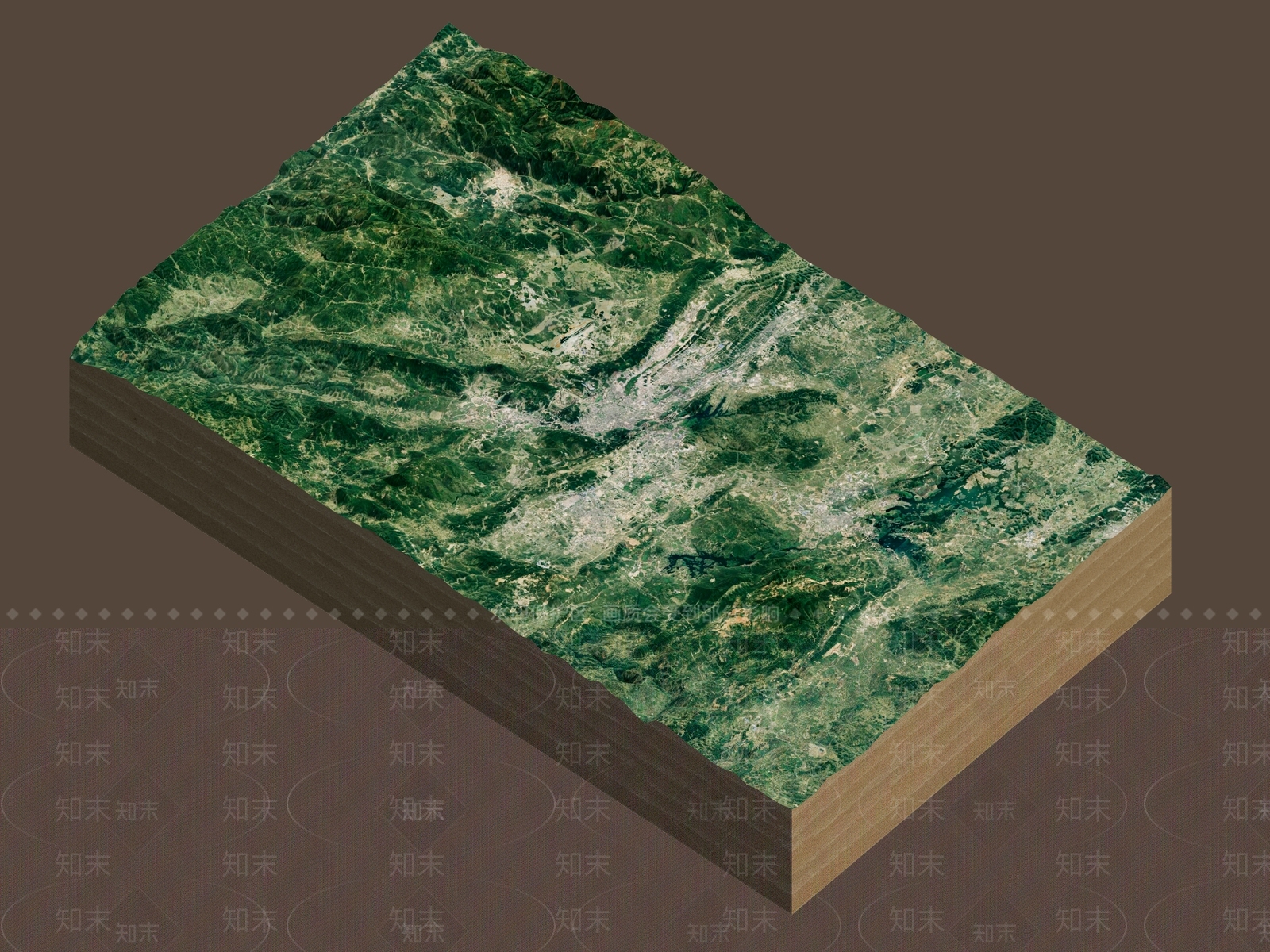 沙盘SU模型下载【ID:1124300404】