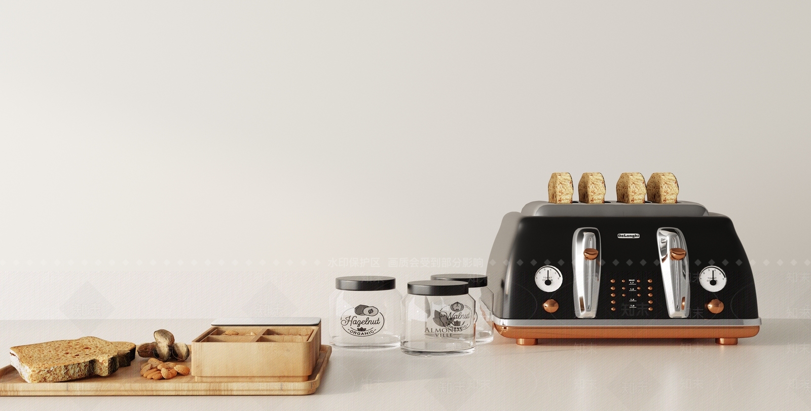 烤面包机3D模型下载【ID:1123808199】