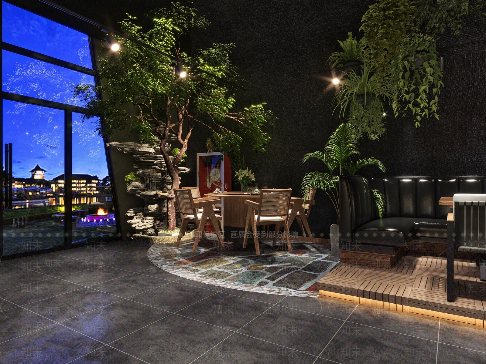 现代酒吧3D模型下载【ID:1123825089】