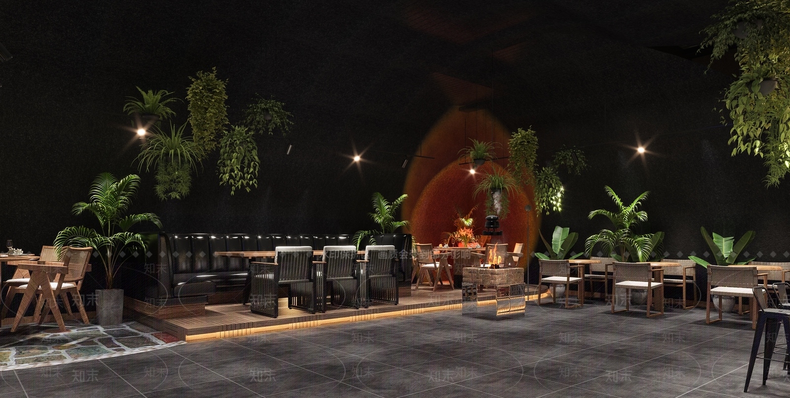 现代酒吧3D模型下载【ID:1123825089】