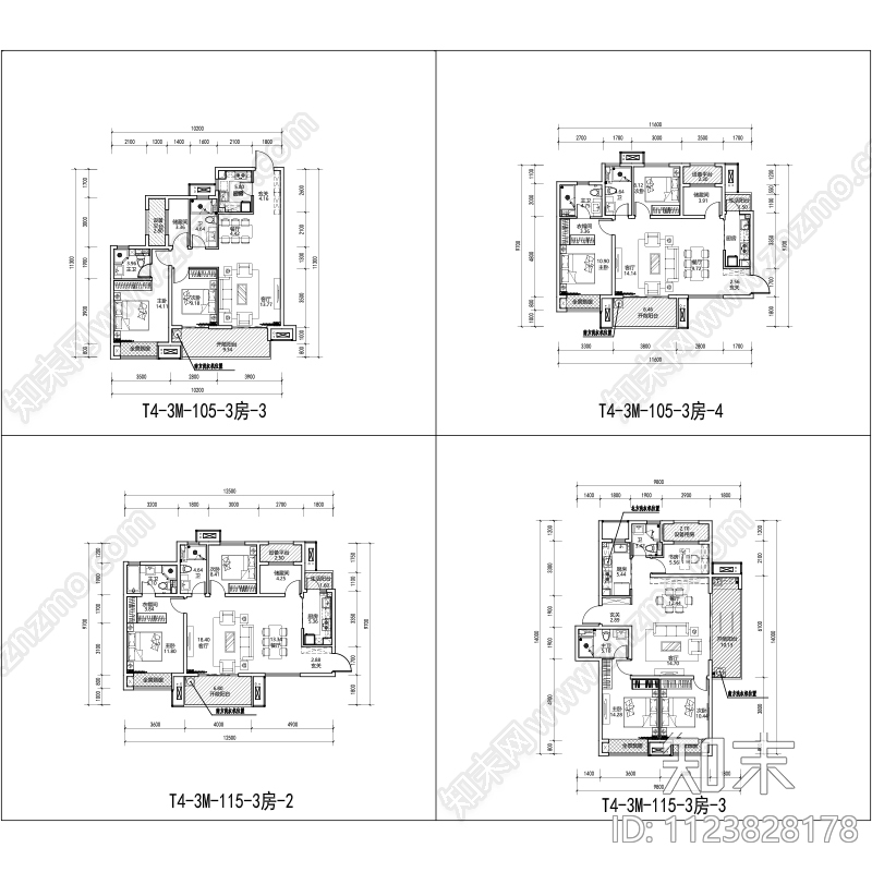 国内各大地产开发商住宅商业标准化CAD图集施工图下载【ID:1123828178】