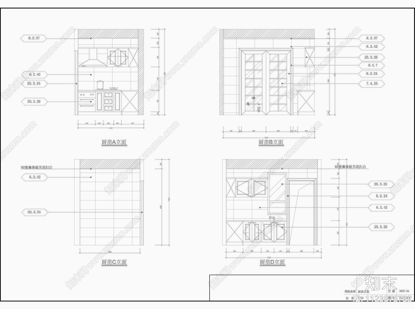 广州欧式景观园11号房设计装修cad施工图下载【ID:1123878722】