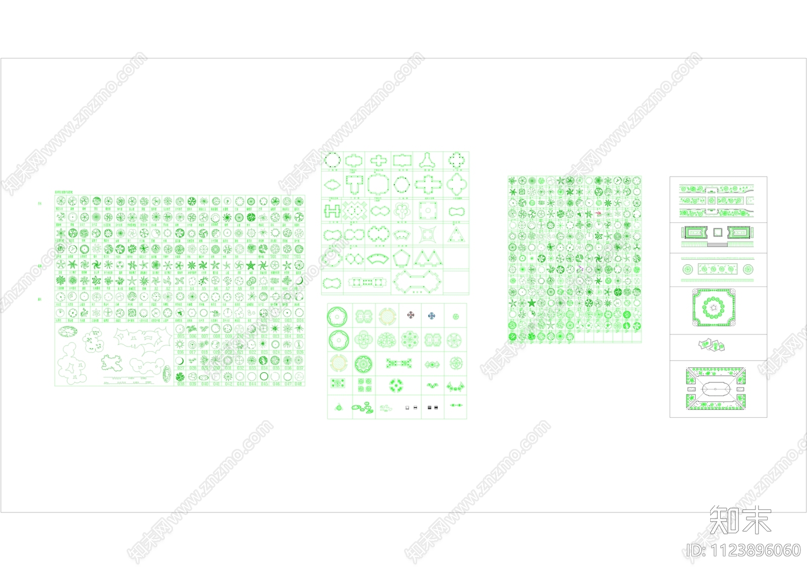 树种大全施工图下载【ID:1123896060】