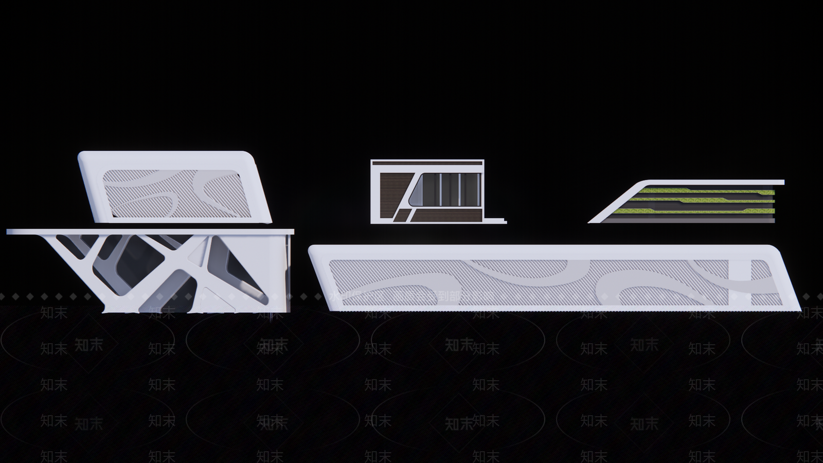 小区通风井SU模型下载【ID:1124325836】