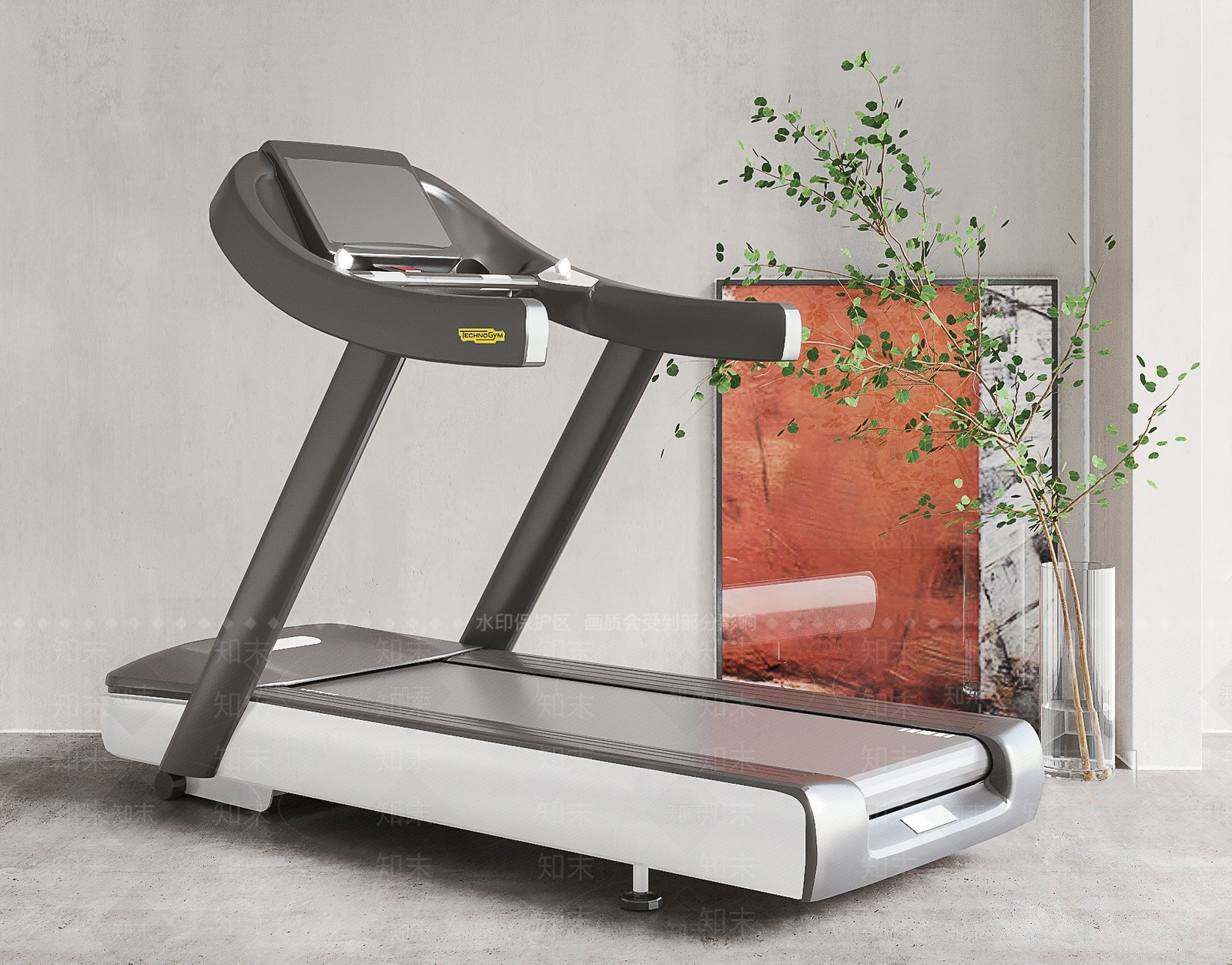 健身器材SU模型下载【ID:1123917095】