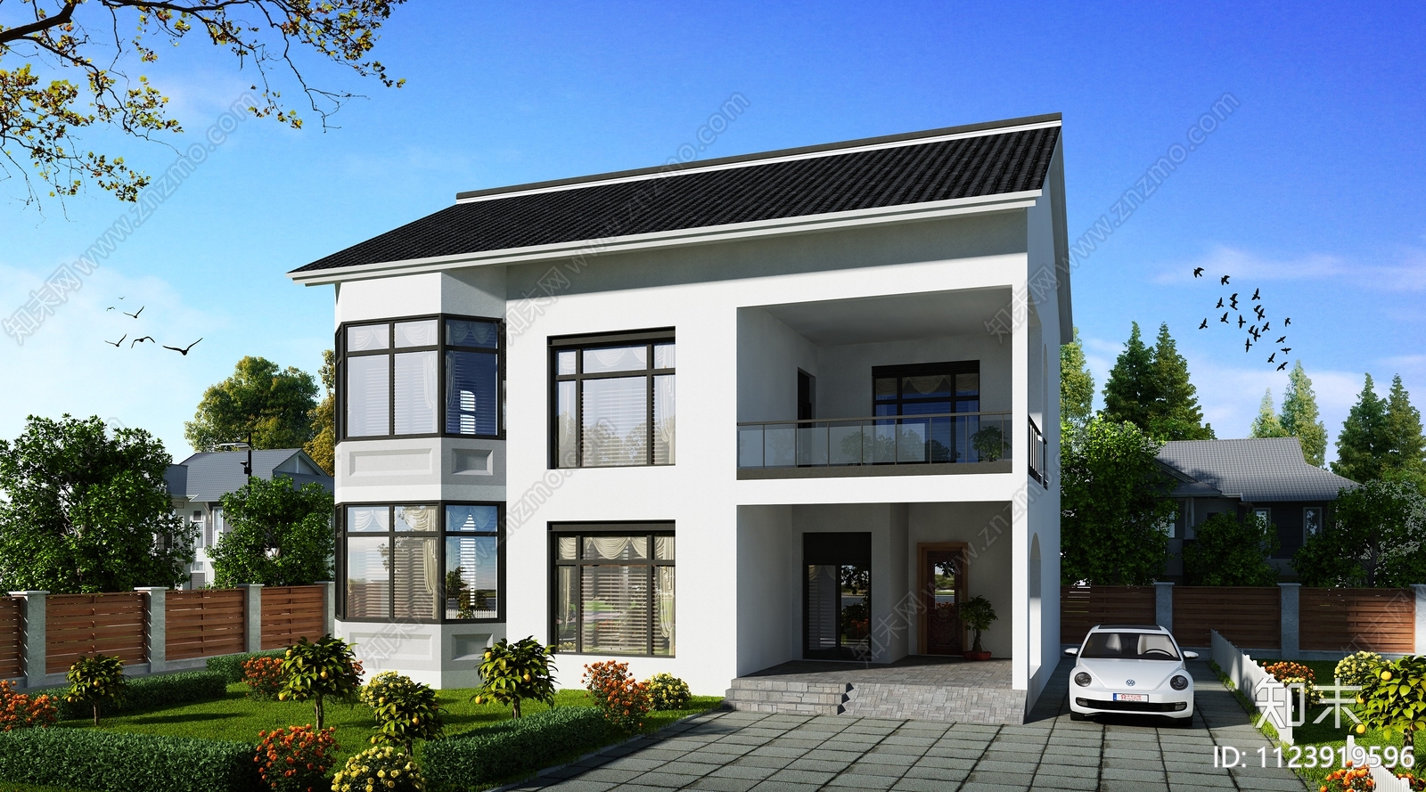 农村自建房设计建筑施工图下载【ID:1123919596】