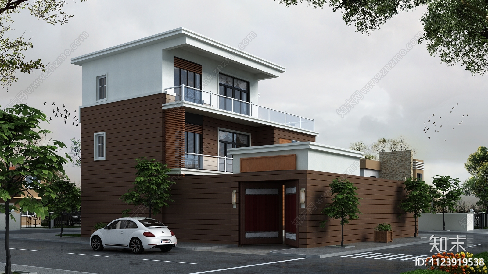 农村自建房建筑设计施工图下载【ID:1123919538】