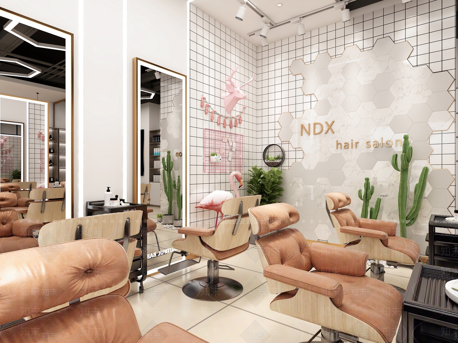 现代理发店3D模型下载【ID:1124021788】