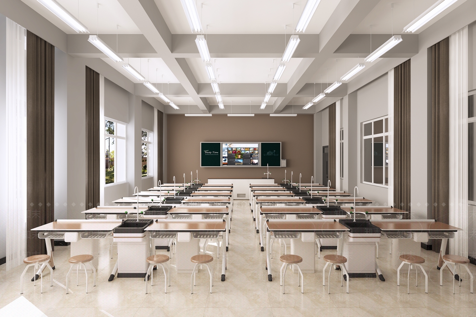 现代物理实验室3D模型下载【ID:1123959021】