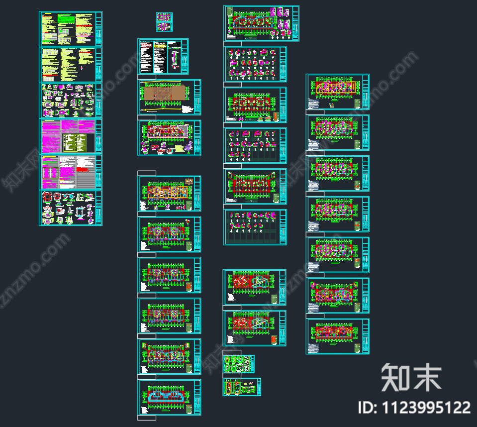 小区十七层住宅楼结构施工图施工图下载【ID:1123995122】