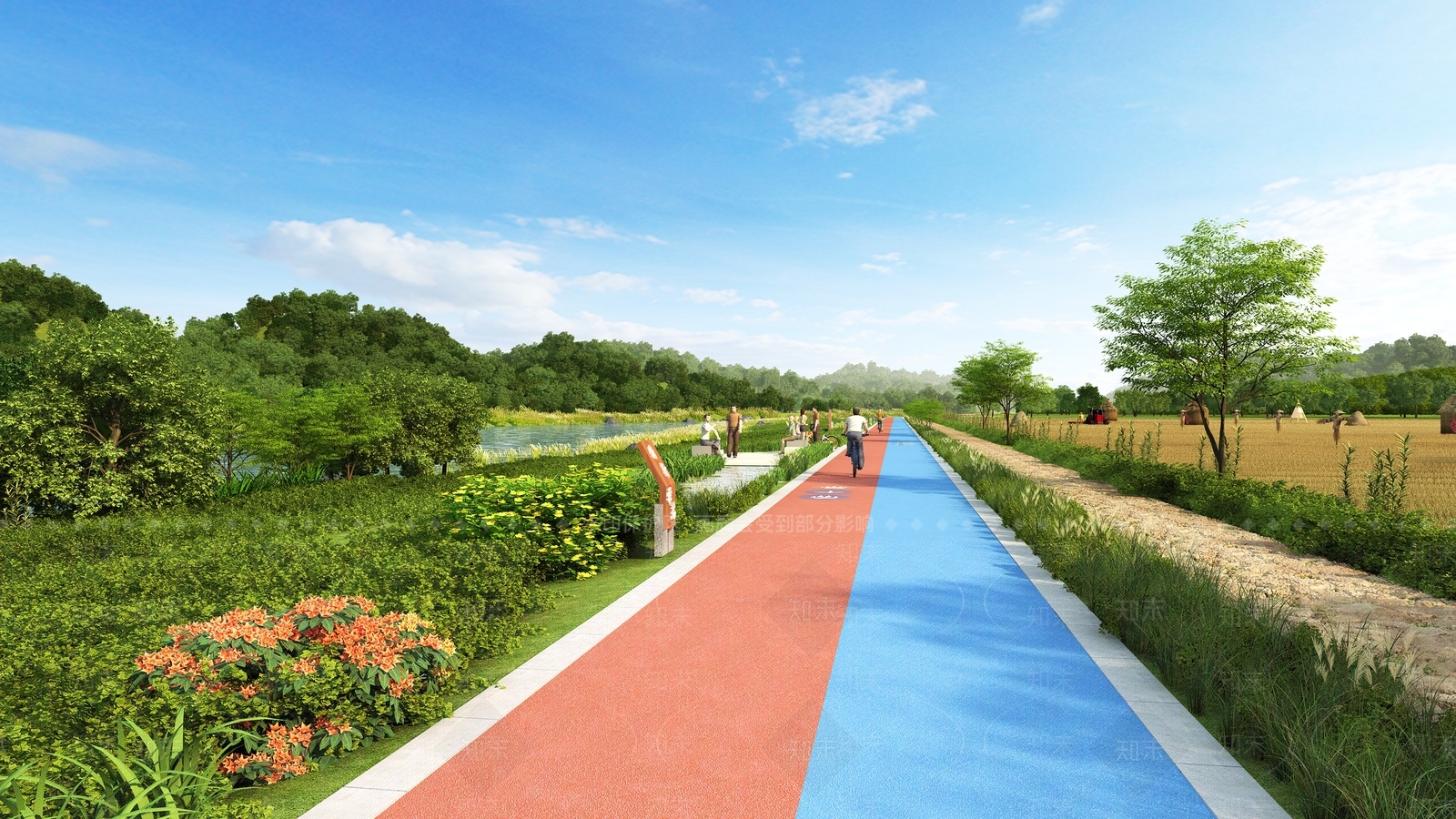 现代跑道3D模型下载【ID:1124086052】