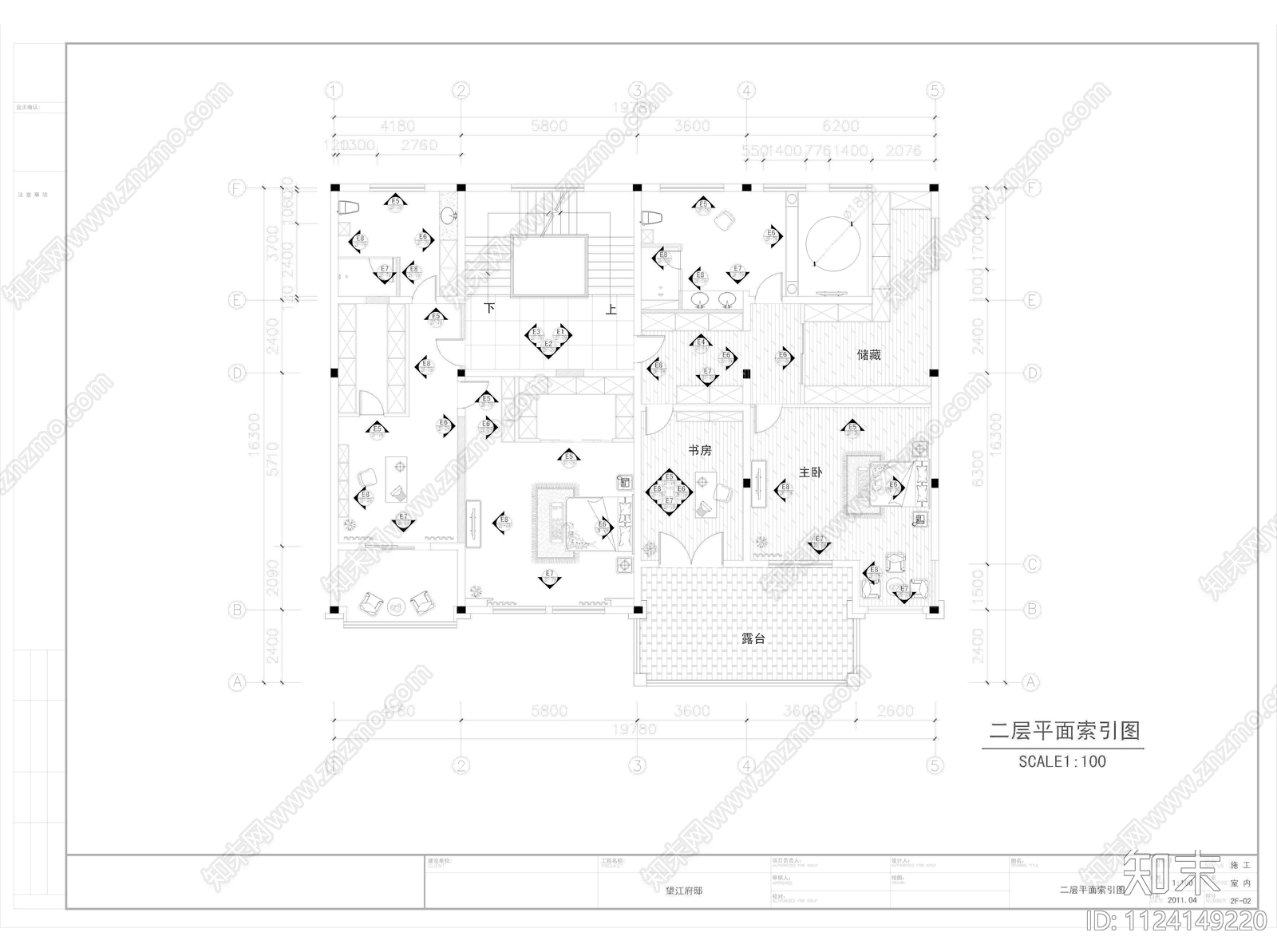 欧式别墅建筑设计效果图cad施工图下载【ID:1124149220】