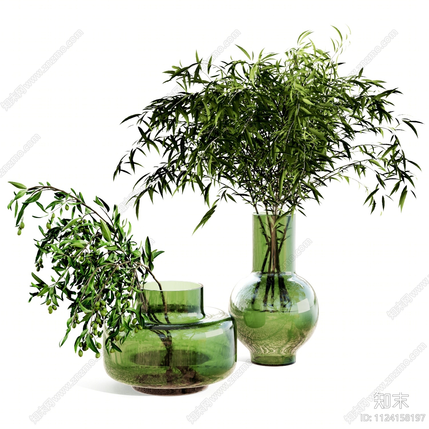 水生植物3D模型下载【ID:1124158197】