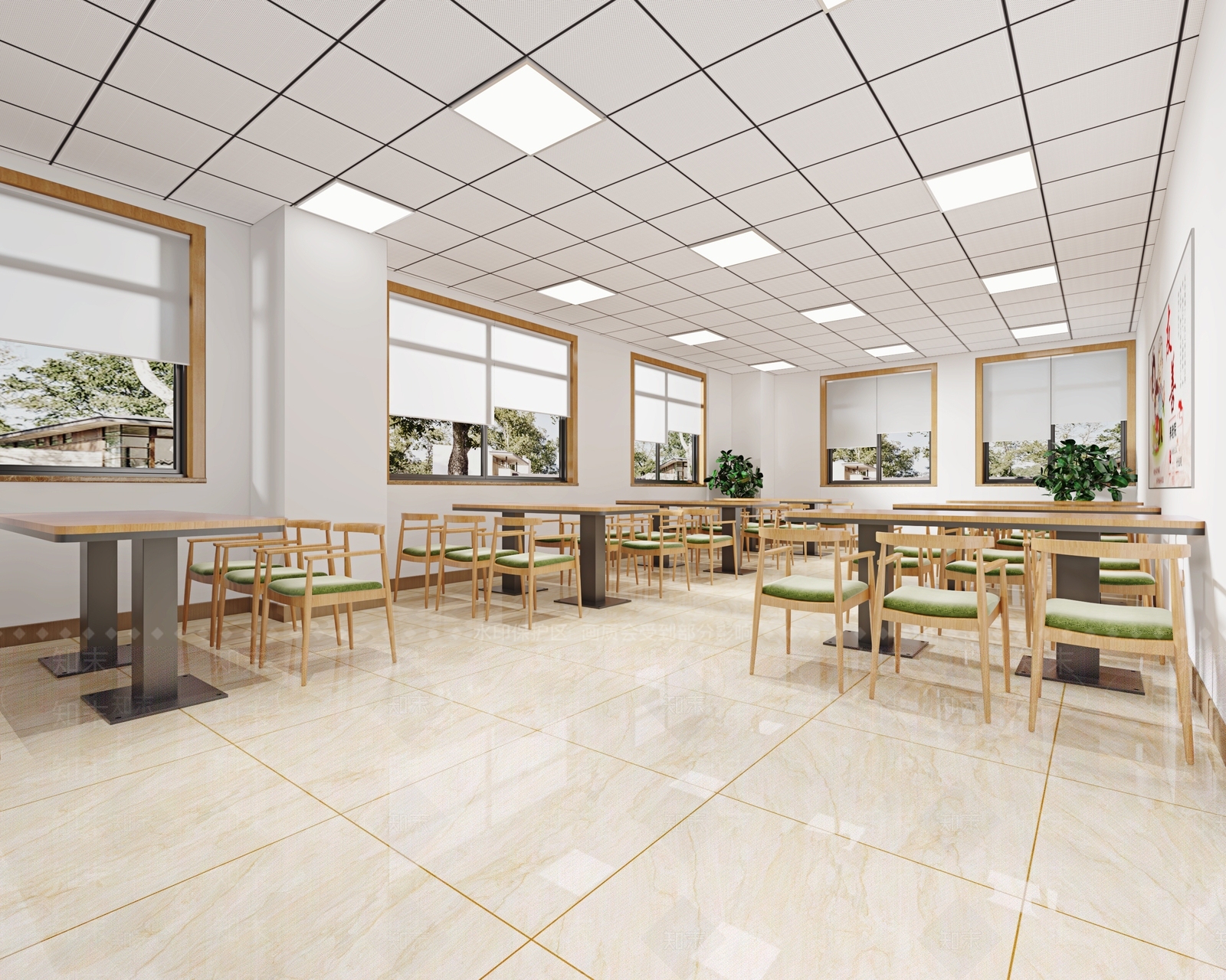 现代疗养院3D模型下载【ID:1124196346】_知末3d模型网