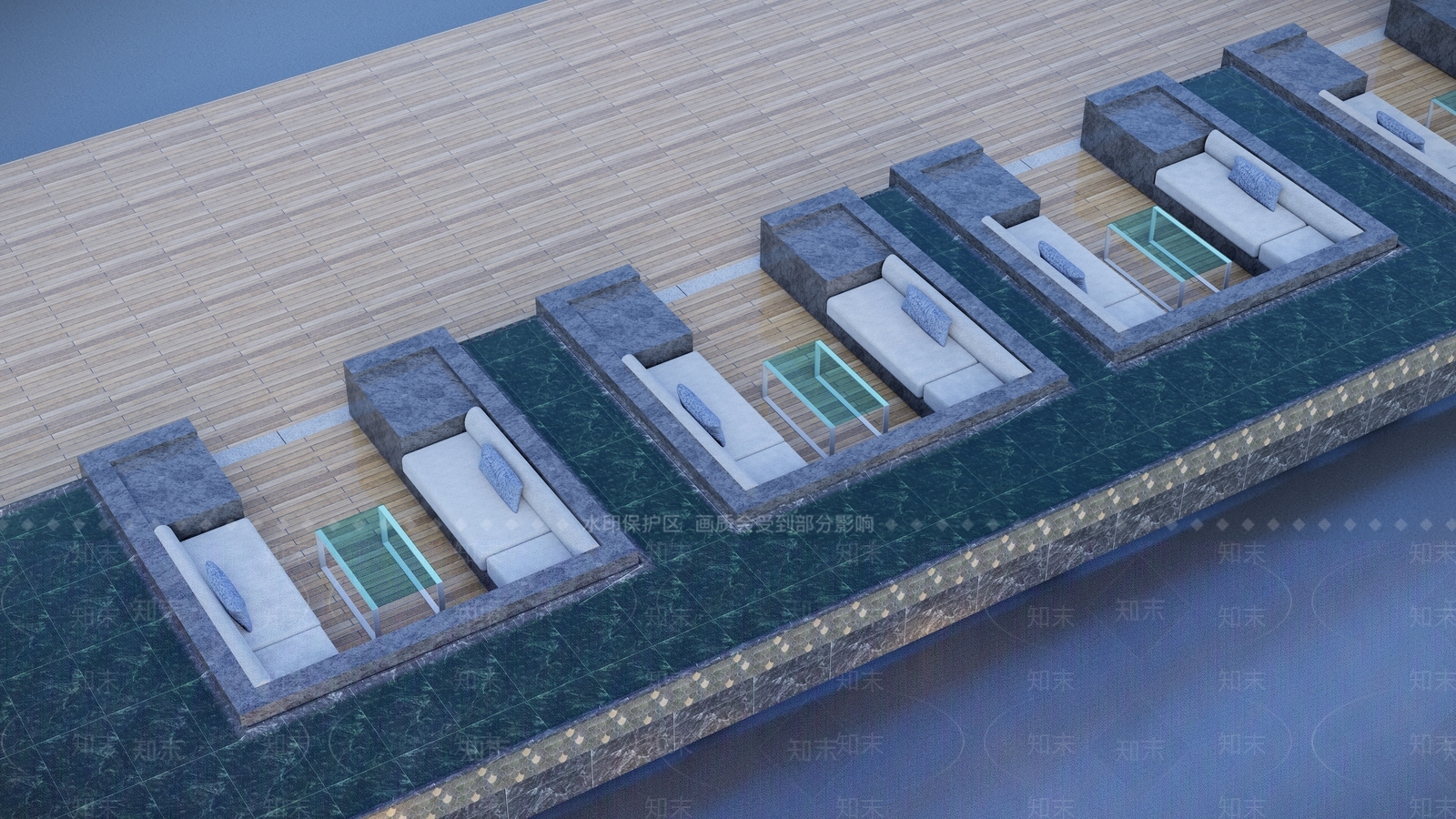 现代代景观座椅SU模型下载【ID:1124219267】