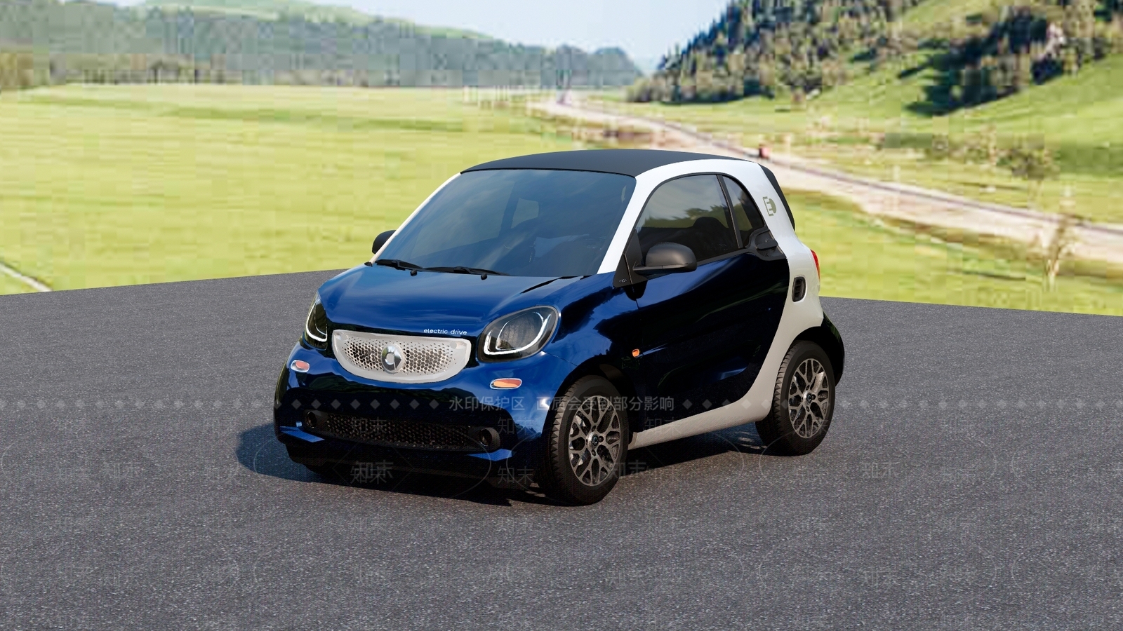 电动车SU模型下载【ID:1124247167】