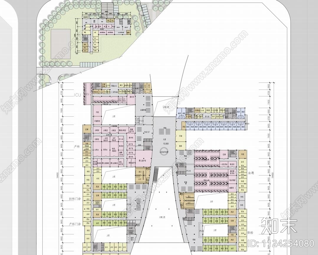 延安市中医院建筑设计项目文本下载【ID:1124254080】_【知末方案文本库】