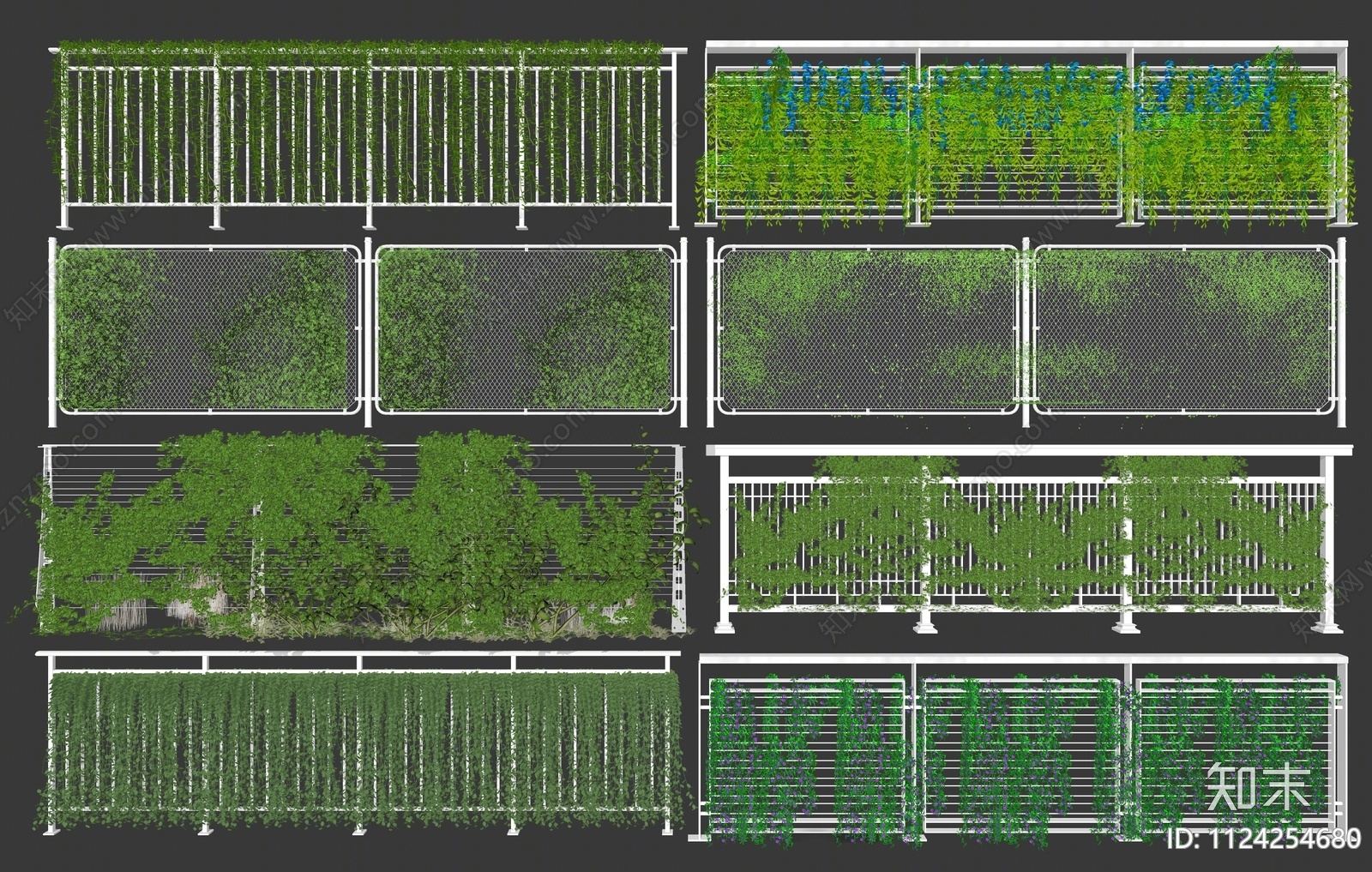 藤本植物SU模型下载【ID:1124254680】