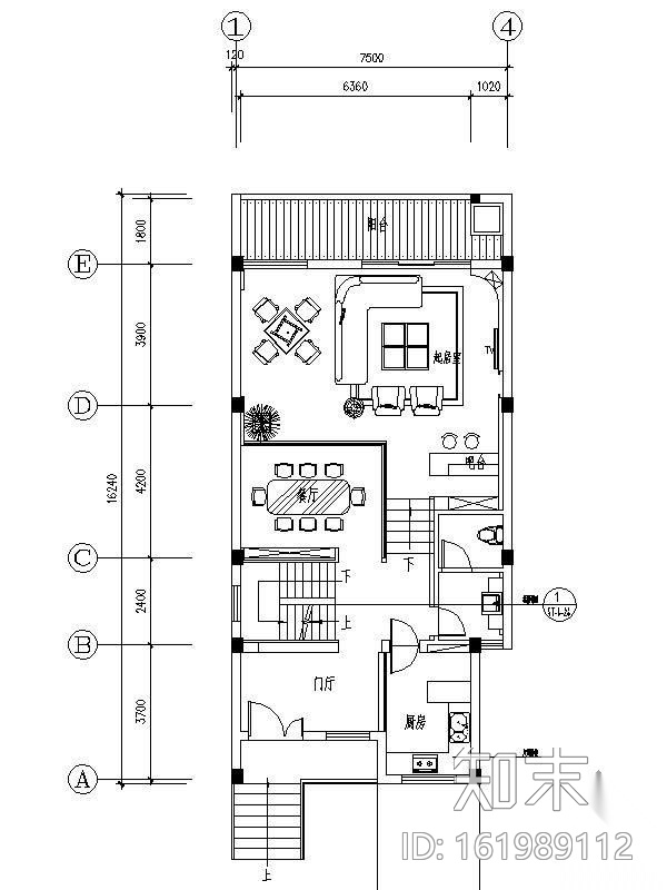 [江苏]五星级酒店联排客房装修图施工图下载【ID:161989112】