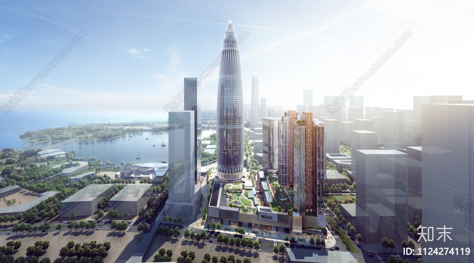 中国华润大厦施工图下载【ID:1124274119】