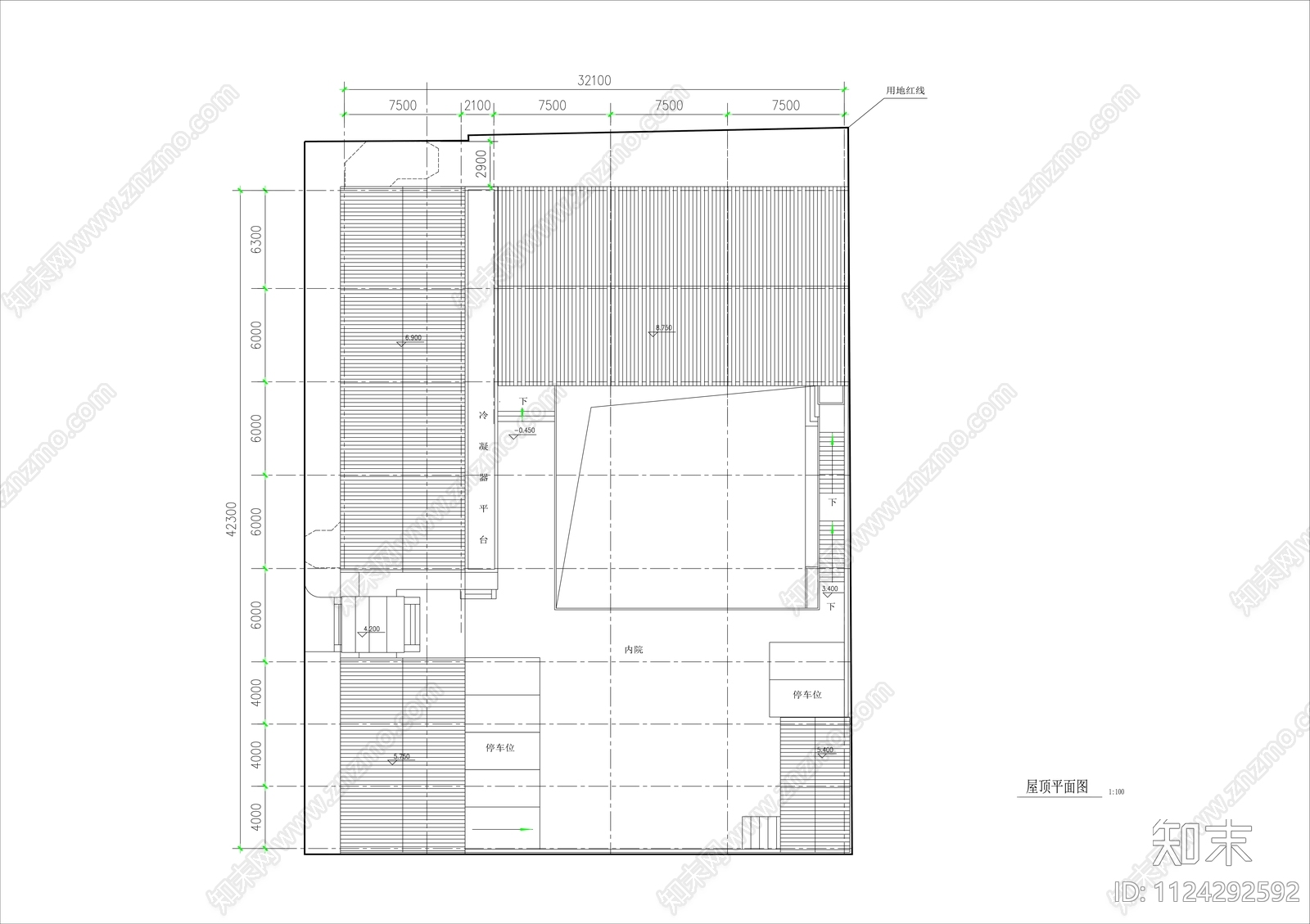 中式古典民居建筑方案图cad施工图下载【ID:1124292592】