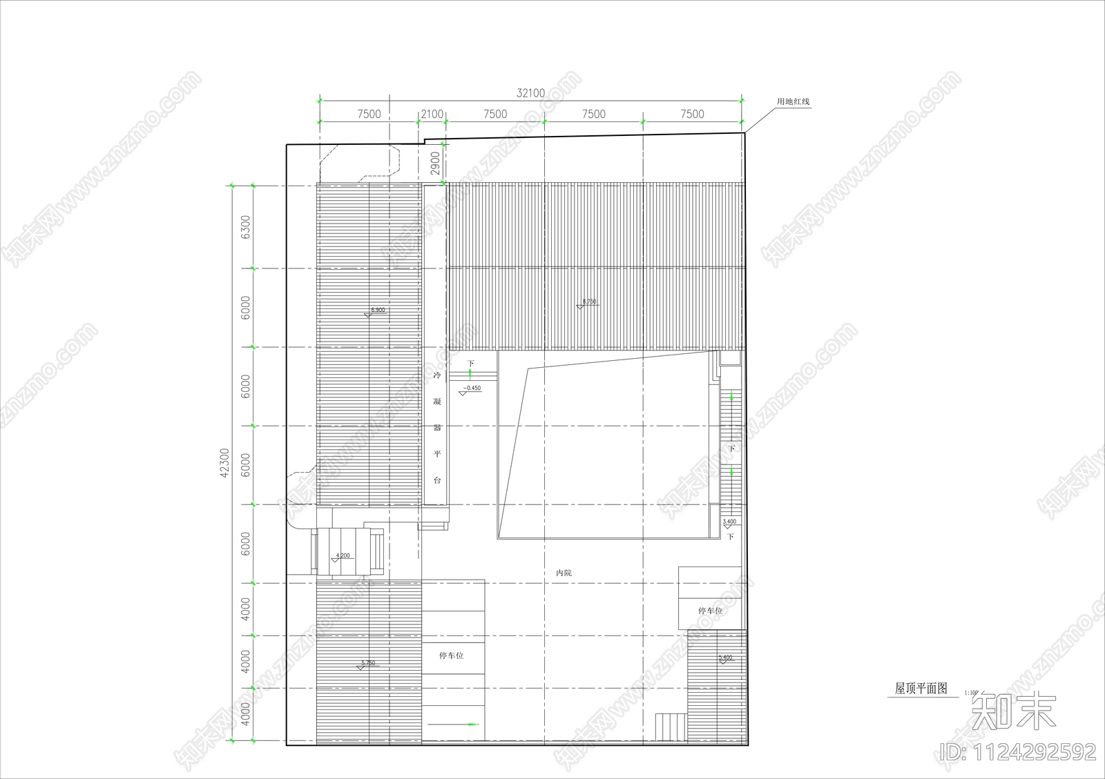 中式古典民居建筑方案图cad施工图下载【ID:1124292592】