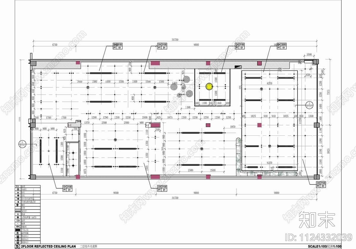 800㎡橱柜连锁店卖场展厅cad施工图下载【ID:1124332039】